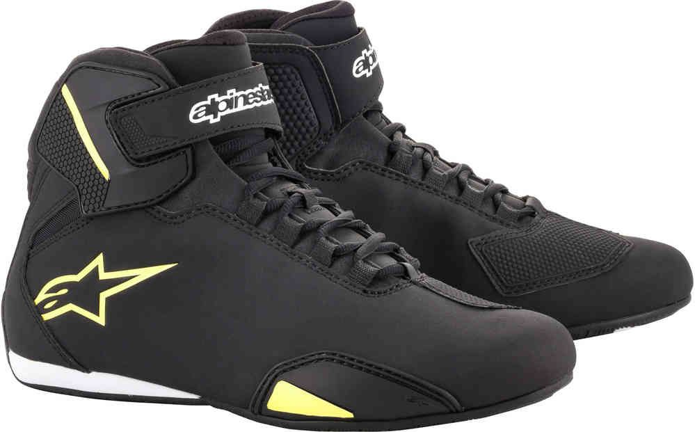 Alpinestars Sektor Black/Yellow Fluo Shoes: Delivery in 10 Days